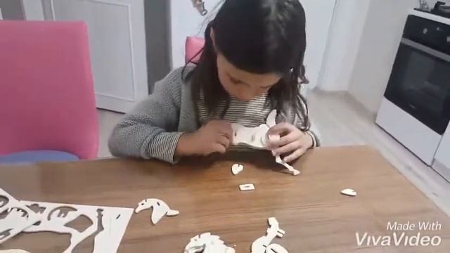 Собираем 3D пазл - лошадка смотреть онлайн