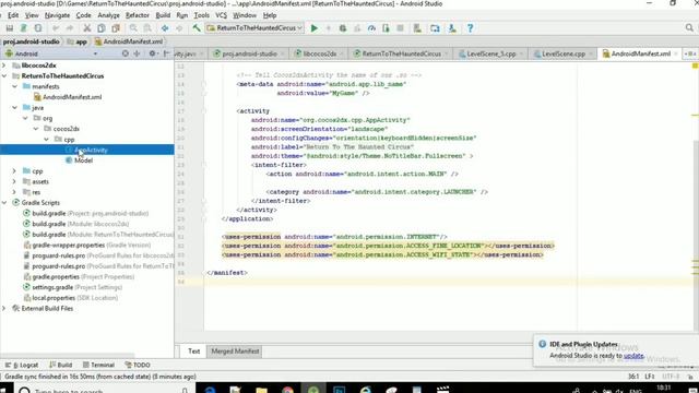 Java Code In Cocos 2dx inside android Studio | Java Code in Cocos game engine смотреть онлайн