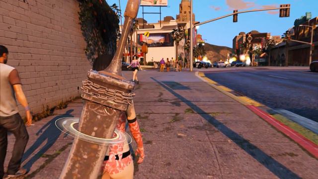 GTA V MODS Nier Automata retexture смотреть онлайн