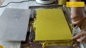 Отливка вощины на алюминиевой матрице