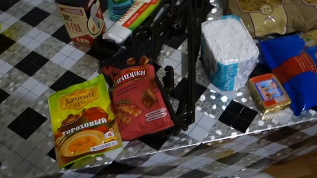 Покупки из магазина Светофор, Пятерочка, Магнит