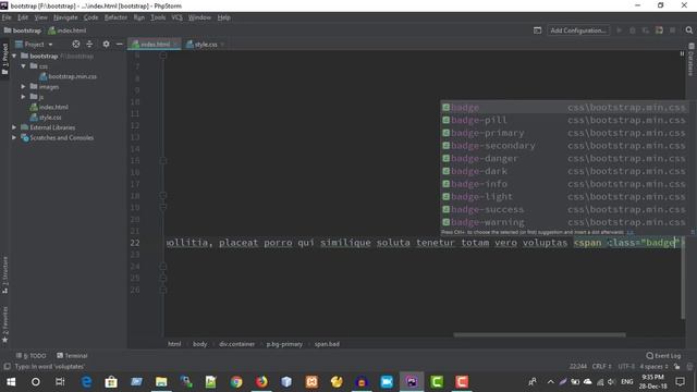 Bootstarp 4.2.1 Part 9 : Badges Breadcrumb смотреть онлайн