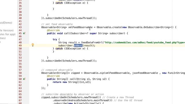 Android Dev: RxAndroid Library (with Reactive Programming Concept) ในการช่วยบริหาร Thread หลายๆ смотреть онлайн