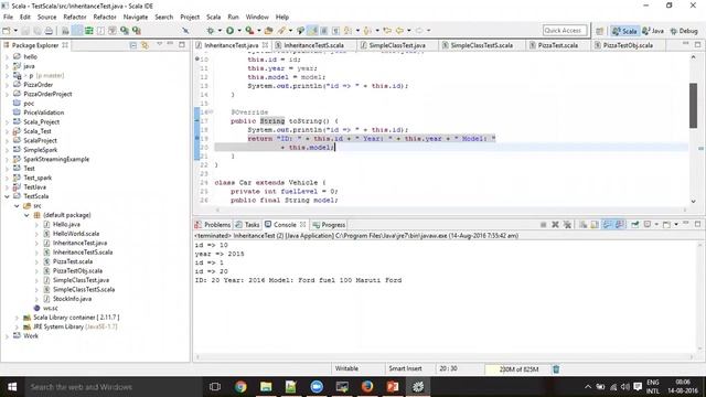 Scala OOPS Inheritance, Traits, Packages смотреть онлайн