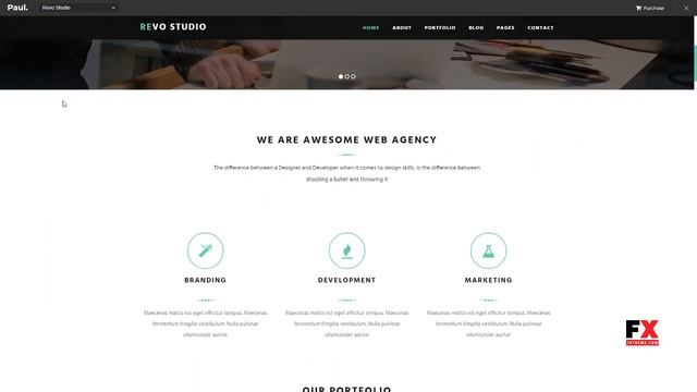 Revo Studio - Multipurpose WordPress Theme Joss Kenneth смотреть онлайн