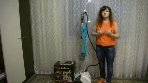 Отпариватель Mie Deluxe. Видео отзыв с примерами отпаривания вещей.