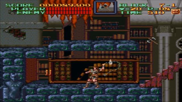 [SNES] Super Castlevania IV Прохождение / Walkthrough смотреть онлайн
