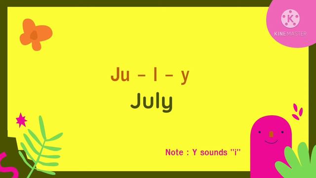 Easy Spelling Tricks for Months of the Year | Phonics | Worksheets. смотреть онлайн