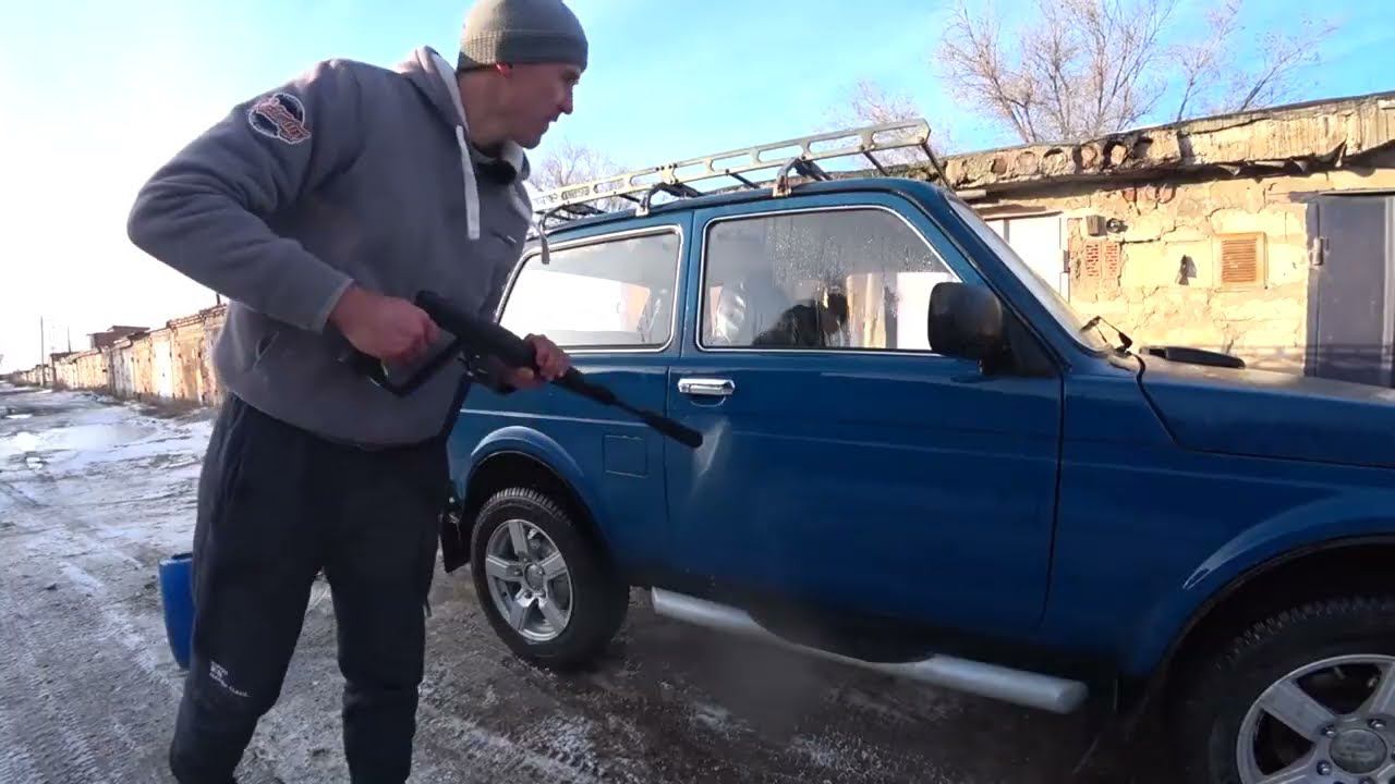 Чем помыть машину после рыбалки? Тест индукционной мойки высокого давления REDVERG RD-HPW2000IC смотреть онлайн