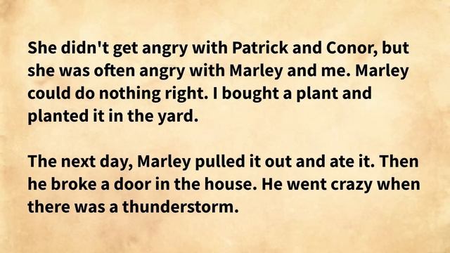 Learn English Through Story Level 1 ? | Marley And Me - Very Interesting Story - English Story