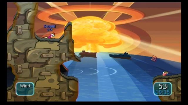 Worms Battle Island Puzzle 1 смотреть онлайн