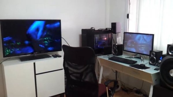 Avatar on 40" Samsung D5000 LED TV