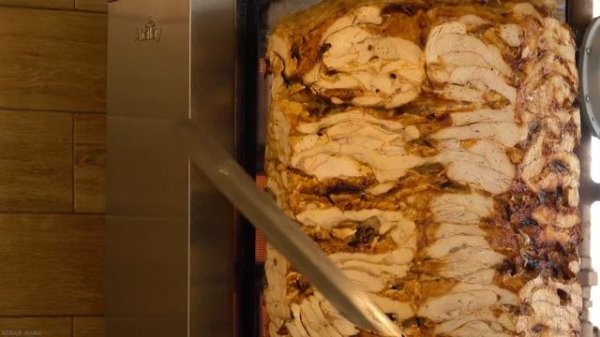 How To Make a 120 Kg Turkish Doner Kebab Skewer?  | Turkish Street Foods