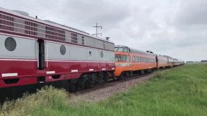 Грузовой поезд и Локомотив в США. Красивое Видео железнодорожный транспорт в Америке