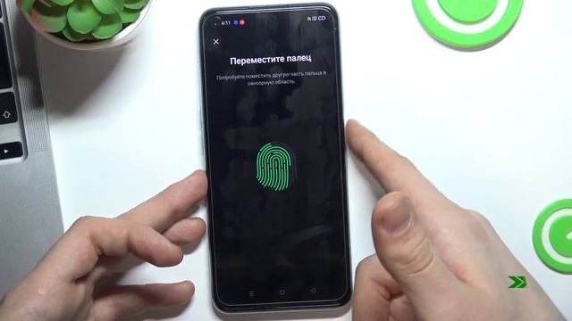 Как добавить отпечаток пальца на Oppo A96 / Установка отпечатка пальца на телефон Oppo A96 смотреть онлайн