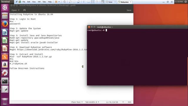Installing RubyMine on Ubuntu 16.04 смотреть онлайн