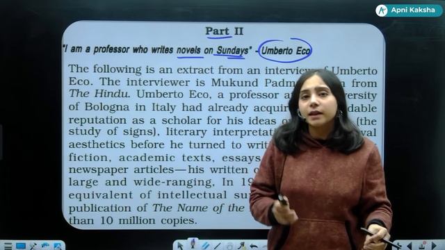 The Interview | Flamingo - Class 12 English | NCERT for Boards смотреть онлайн