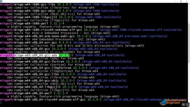 Lab 0a - Installation of C/C++ Toolset Mingw-w64 using Msys2 Installer смотреть онлайн