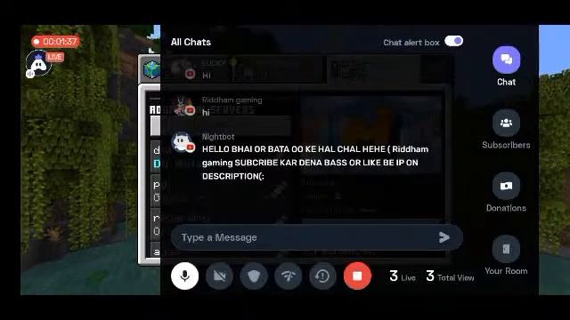 Smallest Stream Minecraft Public SMP|24/7 SMP | JAVA + PE |Anyone can join... смотреть онлайн