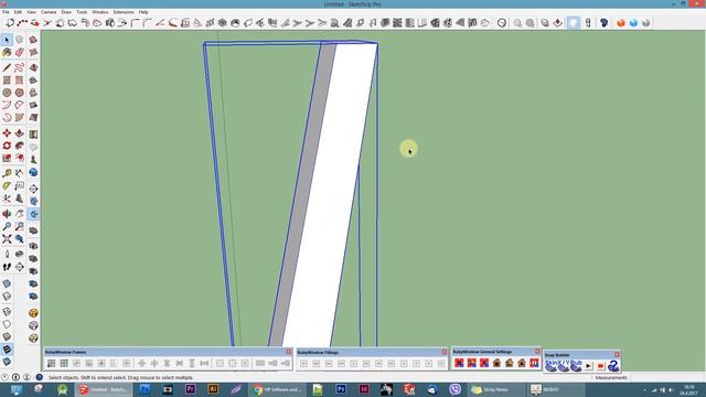 Make a simple chair - Google sketchup смотреть онлайн
