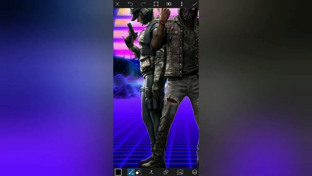 Как оформить фон в стиме на телефоне / фотошоп на телефоне / как фотошопить на телефоне смотреть онлайн