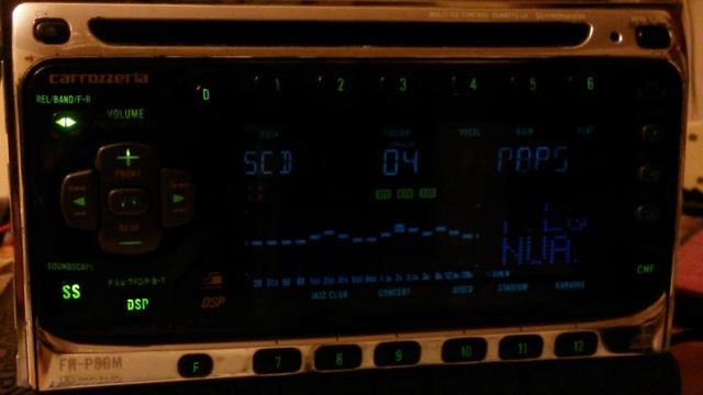 Pioneer Carrozzeria FH-P80m old school & his native remote control CXA8486 (part 1) смотреть онлайн