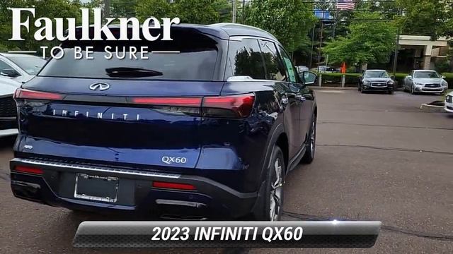 New 2023 INFINITI QX60 LUXE, Willow Grove, PA PC373901 смотреть онлайн