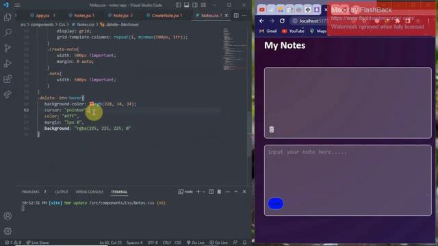 coding a react Notes application ASMR no talking смотреть онлайн