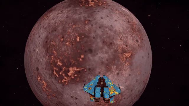 Elite Dangerous | Полет над планетой | Krait Mk II смотреть онлайн