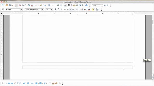 How to add page numbers and start numbering on the second page open office writer смотреть онлайн