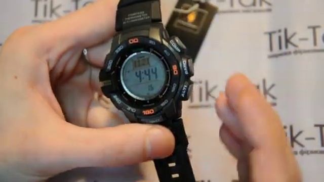 Видео обзор часов CASIO PRO TREK PRG-270-1ER смотреть онлайн