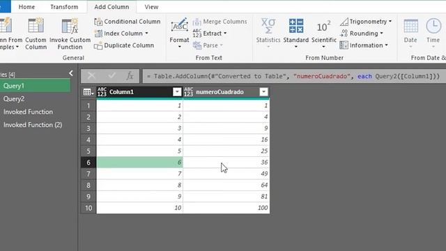Microsoft Excel ? Crear formulas en Power Query. смотреть онлайн