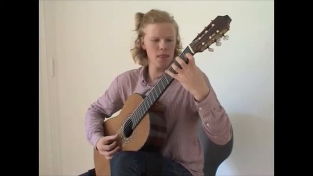Mario Castelnuovo-Tedesco - Guitar Sonata Omaggio A Boccherini - Tormund Blikra Vea (4th Movement)