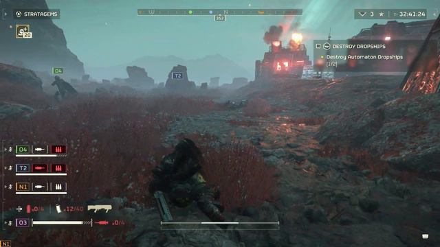 Helldivers 2 - Ubanea | Destroy Automaton Dropships 2/2 | Extraction, Strategems Gameplay | PS5 смотреть онлайн
