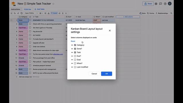 How to visualize your data in a kanban board layout in Tables смотреть онлайн