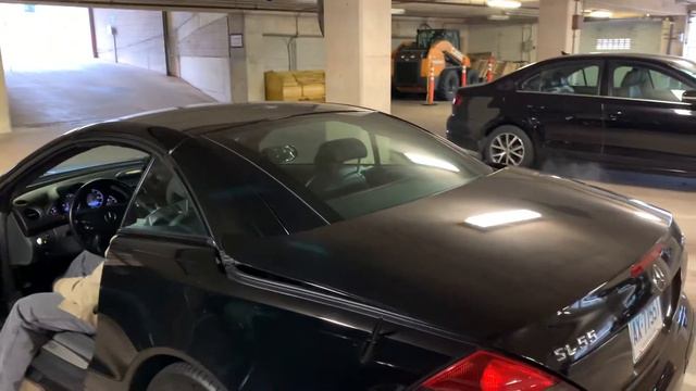 2003 SL55 AMG Hard-Top Opening | Automatic Mechanism смотреть онлайн