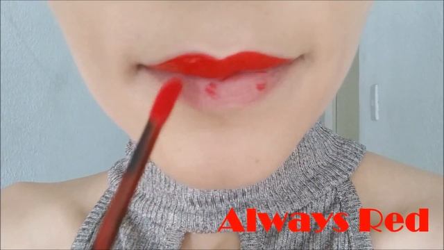 SEPHORA COLLECTION CREAM LIP STAIN LIQUID LIPSTICK 01 Always Red. смотреть онлайн