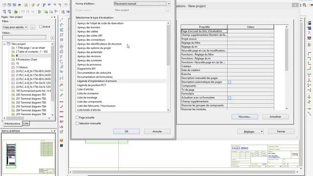 EPLAN Legende armoire Enclosure Legend on panel layout FRfr смотреть онлайн