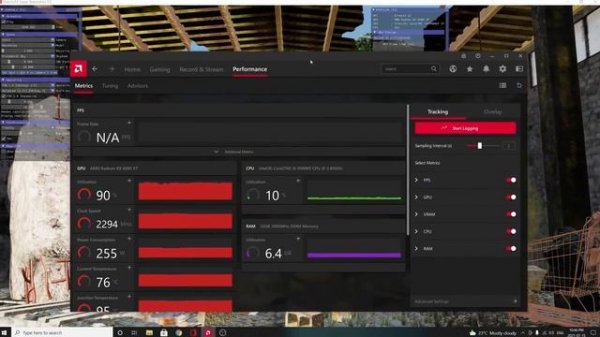 AMD Fidelity FX Super Resolution Demo - Performance Analysis