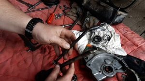 honda dio af 34 ремонт редуктора замена подшипников