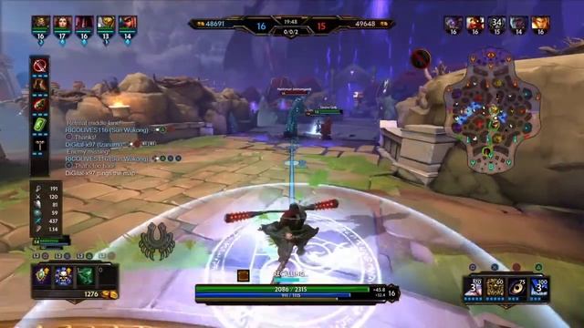 SMITE Ranked Conquest Sun Wukong Solo Gameplay смотреть онлайн