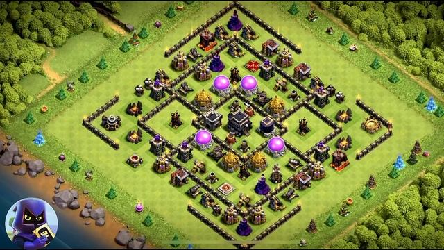 Лучшая база ТХ 9 | Clash of Clans смотреть онлайн