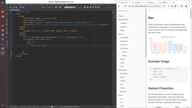 Chart.js Tutorial [En español con código de ejemplo] ? смотреть онлайн
