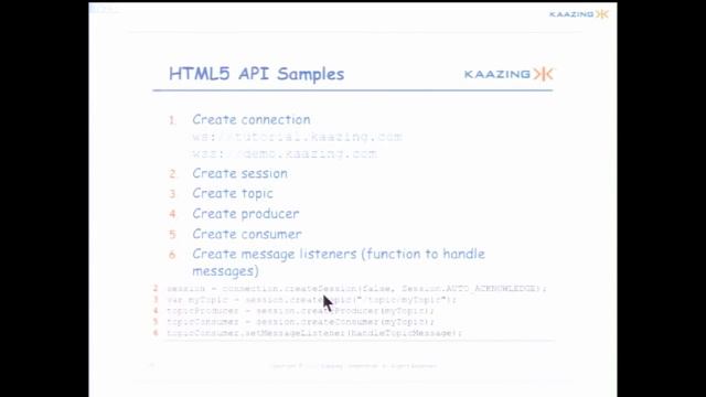 Extending Application Protocols and Java APIs over the Web with HTML5 WebSocket смотреть онлайн