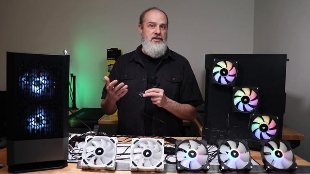 Using multiple Corsair RGB controllers to control more than 6 fans in iCUE смотреть онлайн