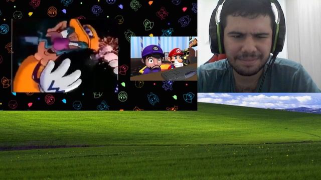 Mario Reacts To Nintendo Memes 15 ft. SMG3 @SMG4 - React смотреть онлайн