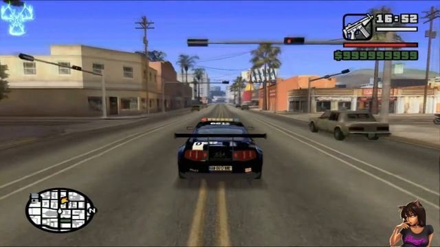 Ford Mustang GT-R Police Edition GTA San Andreas car mod смотреть онлайн