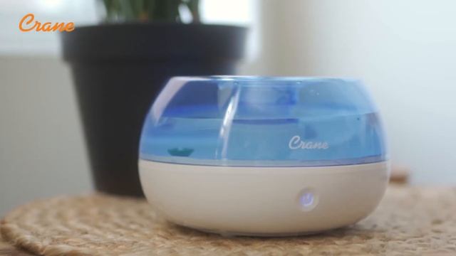 Crane's 0.2 Gal. Personal Ultrasonic Cool Mist Humidifier for Small Rooms смотреть онлайн