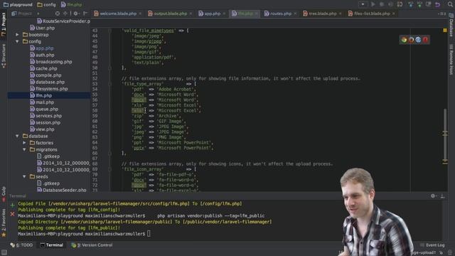 Laravel Tutorial - Filemanager/ Image Upload with a WYSIWYG Editor (TinyMCE) смотреть онлайн