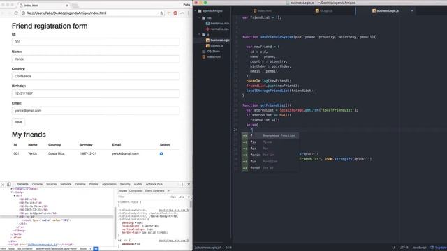 3. Guardar y obtener la lista del local storage смотреть онлайн